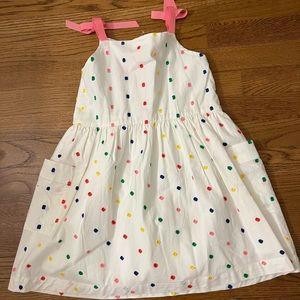 Polka dot Hanna Anderson dress NWT size 5 (110)
